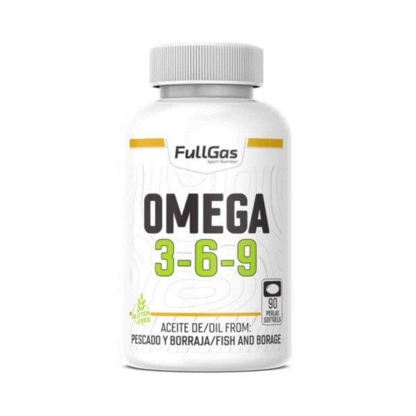 Omega 3-6-9 - 100 perlas de FullGas Sport Nutrition