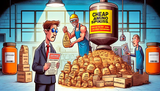 El Amino Spiking es una práctica engañosa que puede afectar la calidad de los suplementos de proteína.